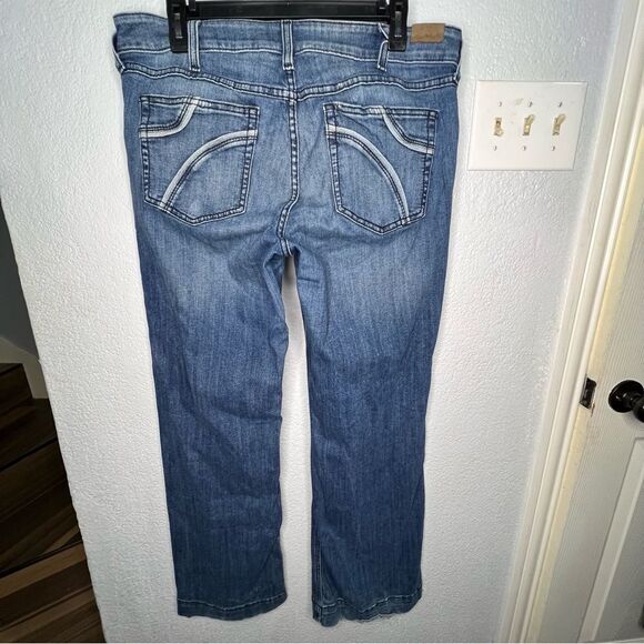 Ariat Denim Trousers Relaxed Basic Boot Cut Blue Jean Sz 33RX30 - Picture 3 of 12